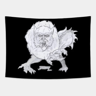 The Man Wolf Tapestry