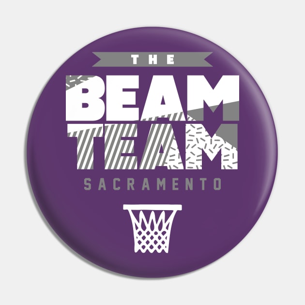 Beam Team Sacramento Basketball Pin by funandgames