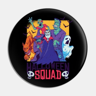 The Halloween Team Pin