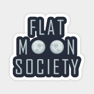 flat moon society Magnet