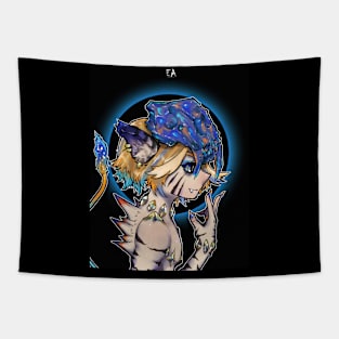 Skull Boy - SaberTooth Tapestry