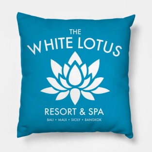 The White Lotus Pillow