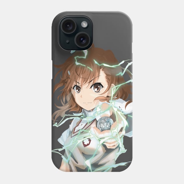 Misaka mikoto Phone Case by Hi Monday