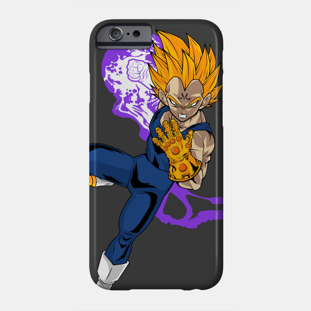 Vegeta Infinity Gauntlet Vegeta Phone Case Teepublic