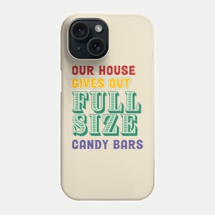 Funny Halloween Trick or Treat Candy Phone Case