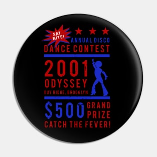 2001 Odyssey Dance Contest Pin