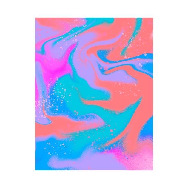 Neon swirls by ASPAINTINGS