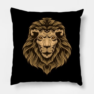 Lion head Pillow