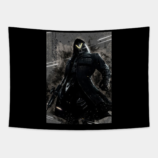 Pubg Warrior Tapestry by Durro