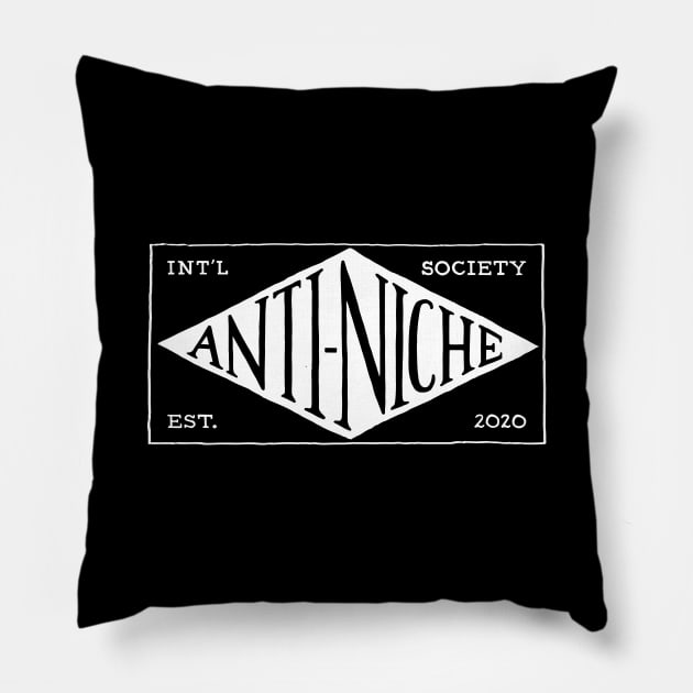 ANS-01B Anti-Niche Society Pillow by Anti-Niche Society