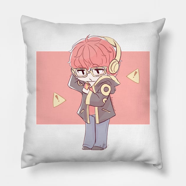 707! Pillow by Probablynotsam