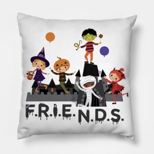 Friend tee design birthday gift graphic Pillow