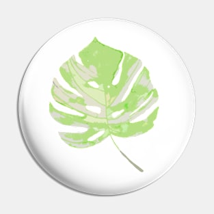 monstera green Pin