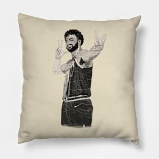 Jamal Denver Vintage BW Pillow