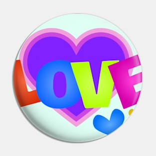 Love written in lovely way Pin