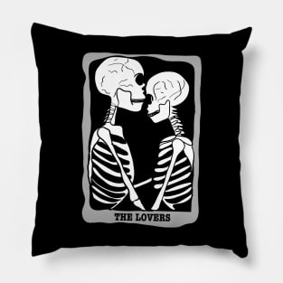 The lovers skeletons Pillow