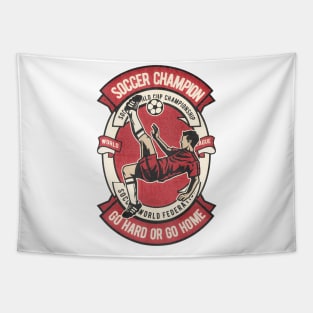 Soccer Champion Tapestry