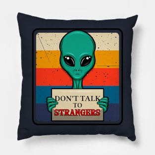 I Found This It's Vibrating Alien Cat Gift idea Present Pillow