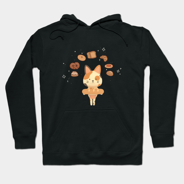 cat bread hoodie