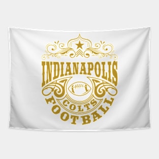 Vintage Retro Indianapolis Colts Football Tapestry