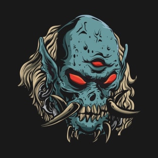 monster orc head T-Shirt