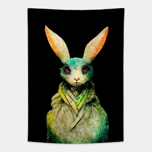 Rabbit watercolor painting #rabbit Tapestry