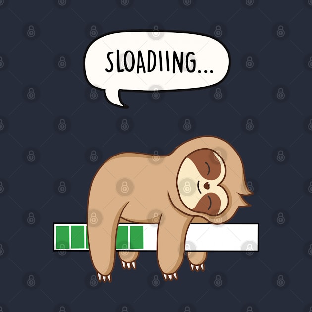 Sloading - Sleeping Sloth by LEFD Designs