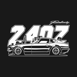 Fairlady 240Z White Print T-Shirt