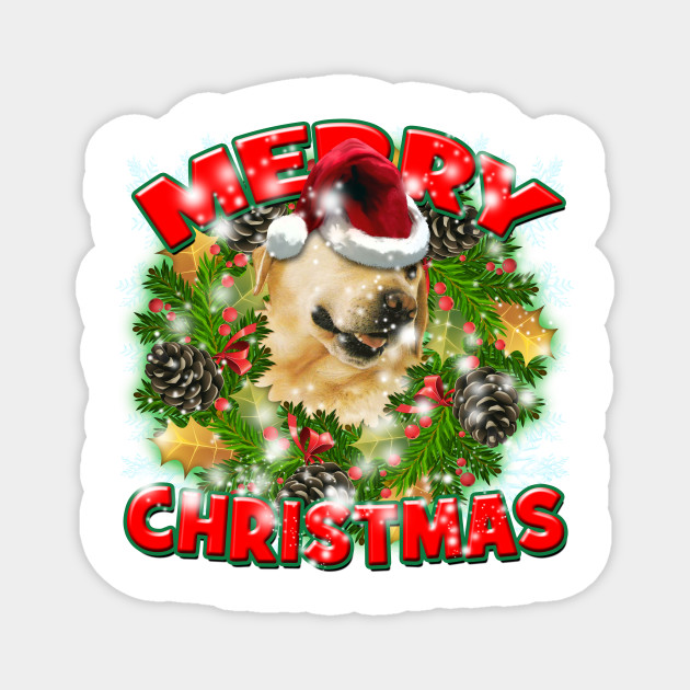 merry christmas labrador