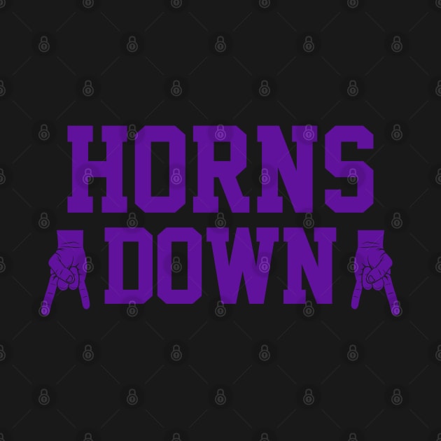 Horns Down - Black/Purple by KFig21