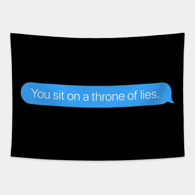 Throne of Lies Tapestry by arlingjd