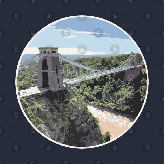 Clifton Suspension Bridge, Bristol by TinyPrinters