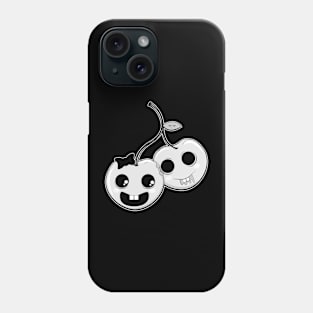 B&W Cherry Love Phone Case