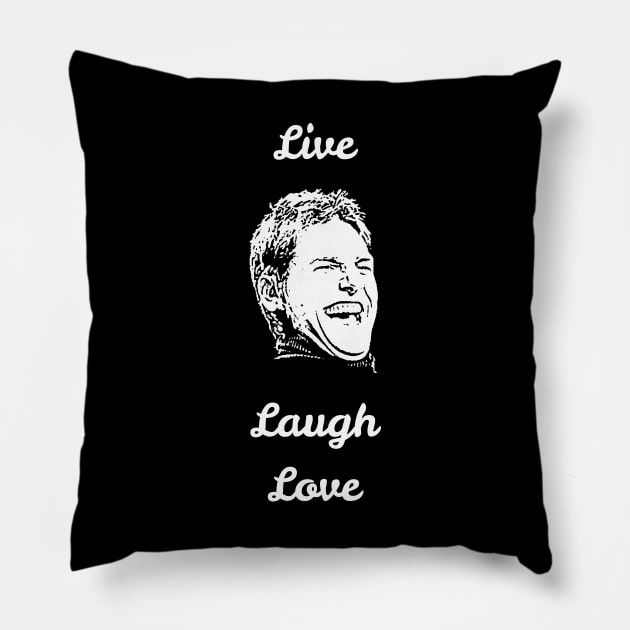 Live, Laugh, Love Pillow by childofthecorn