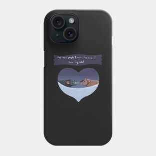 The more people I meet, the more I love my rats! Phone Case