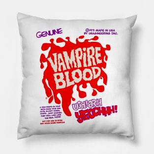 Vintage Genuine Vampire Blood Pillow