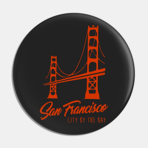 City By The Bay Pin by OrangeCup