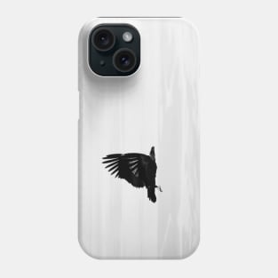 Black and White Vulture Phone Case