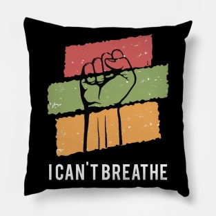 i can't breathe Pillow