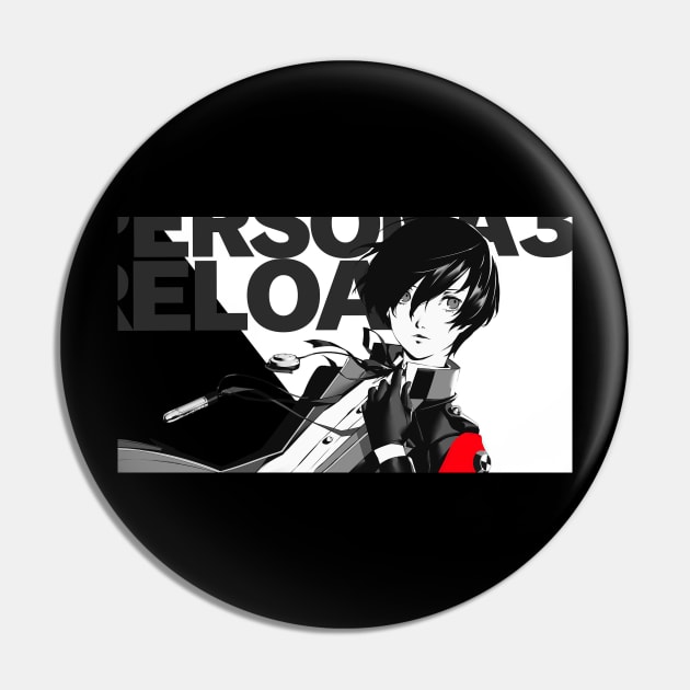 Persona 3 Reload Pin by BUSTLES MOTORCYCLE