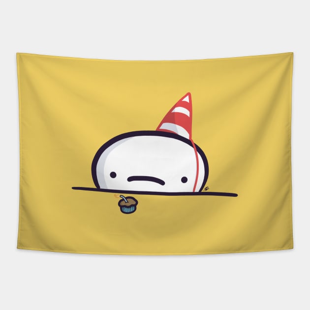 Lonely Birthday Tapestry by ellipticaldesigns