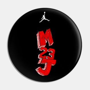 MJ 23 - THE GOAT Pin