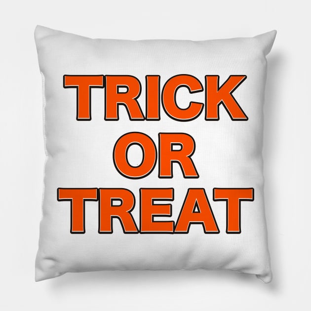 Treat or Trick Pillow by nickemporium1