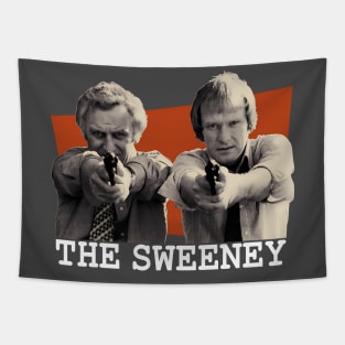 The Sweeney - Jack Regan, George Carter - 1970s British Cop Show. Tapestry