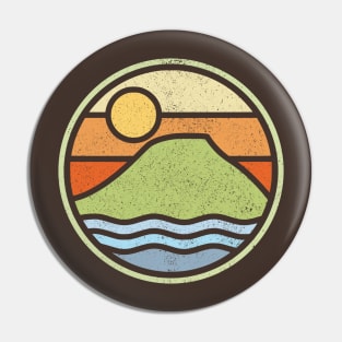 Lookout Mountain, Chattanooga, Tennessee River v2 Pin