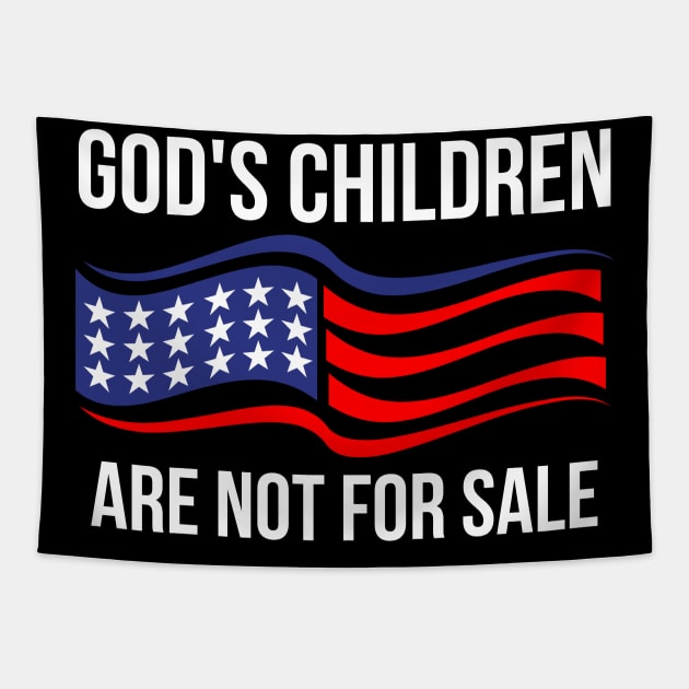 God's children are not for sale Tapestry by StarMa