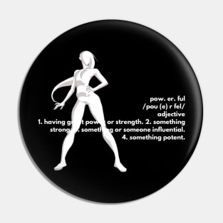 Powerful Woman Pin