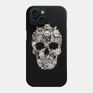 Cat Skull Masks Phone Case