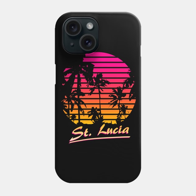 St. Lucia Phone Case by Nerd_art