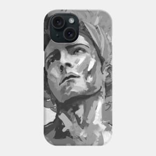 Black and white Apollo Greek Mythology Art Phone Case